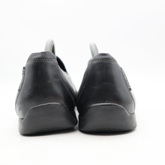 Mephisto Edlef Men's US Size 8.5 Black Antica 800 Flat Heel Slip-On Loafers - Picture 4 of 10